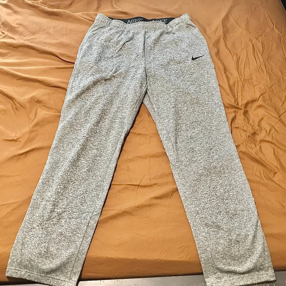 Men's Nike Dri-Fit Gray Joggers - size XXL